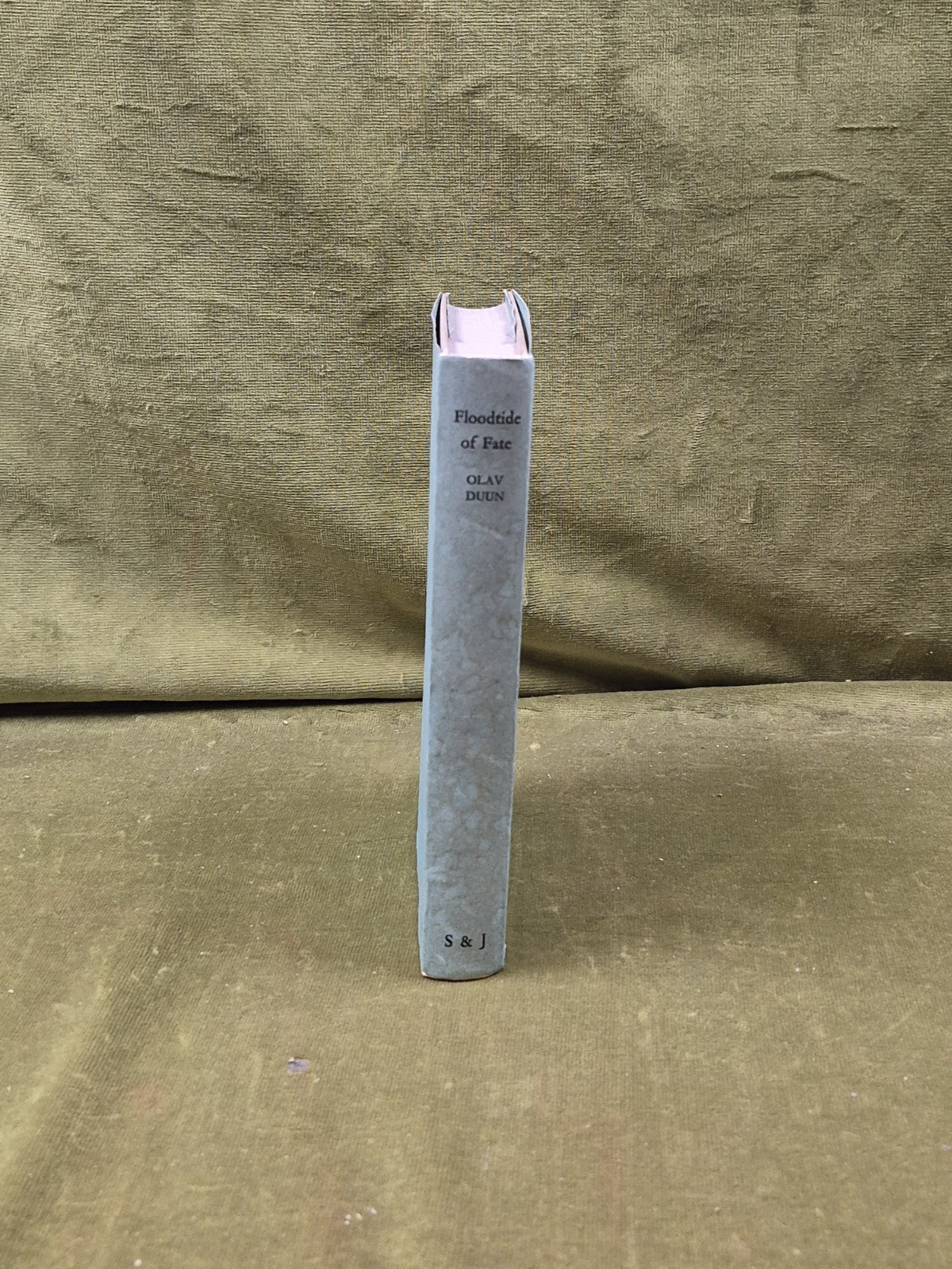 Olav Duun, trans R G Popperwell / Floodtide of Fate - Siggewick Jackson 1960 1st2