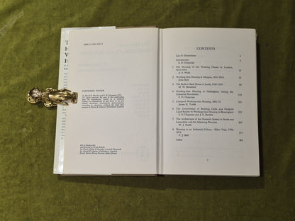 History of Working Class Housing : A Symposium - Stanley D Chapman 1971  HB DJ6