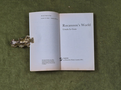 Rocannon's World - Ursula K Le Guin , Tandem 19723