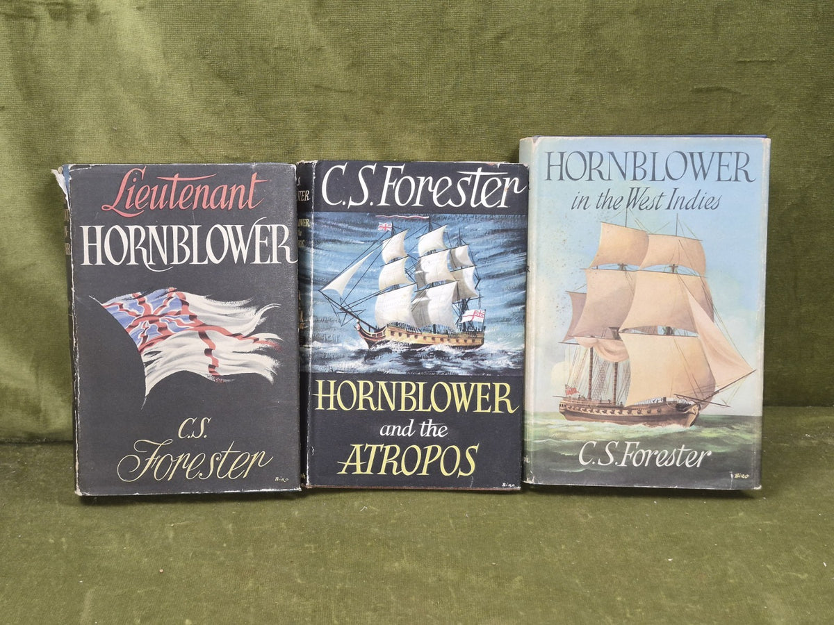 Forester Hornblower First Editions West Indies Luitenant Atropos 1952 Dustjacket0