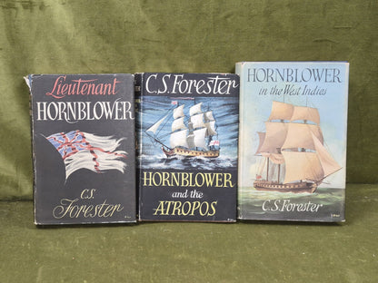Forester Hornblower First Editions West Indies Luitenant Atropos 1952 Dustjacket0