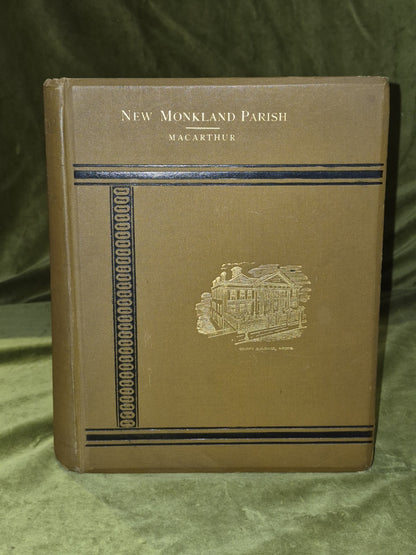 New Monkland Parish, Its History, Industries & People Book (1890) By Macarthur 1