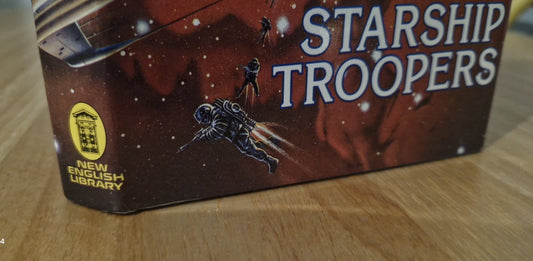 Starship Troopers by Robert A. Heinlein 1st UK Hardback Edition 1975. Dustjacket1
