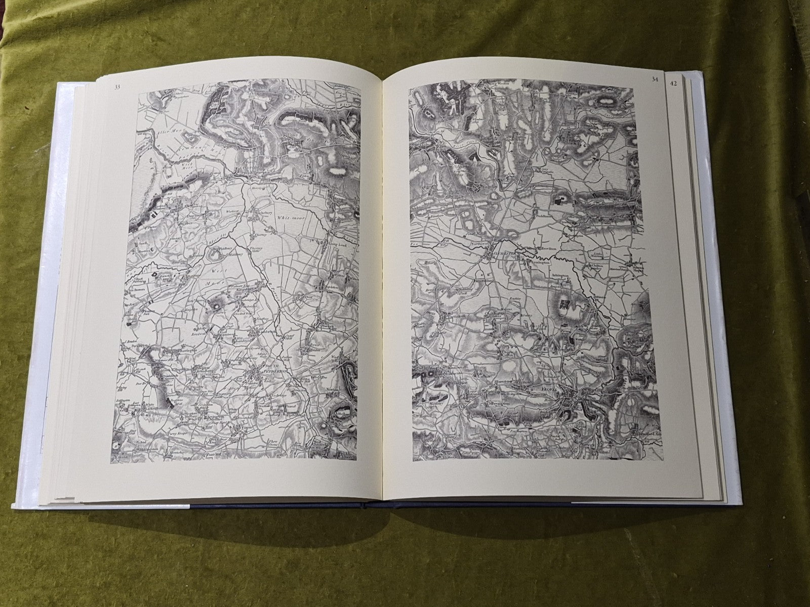 Old Series Of Ordnance Survey Maps Of England and Wales - Vol 3 III HB DJ 19816