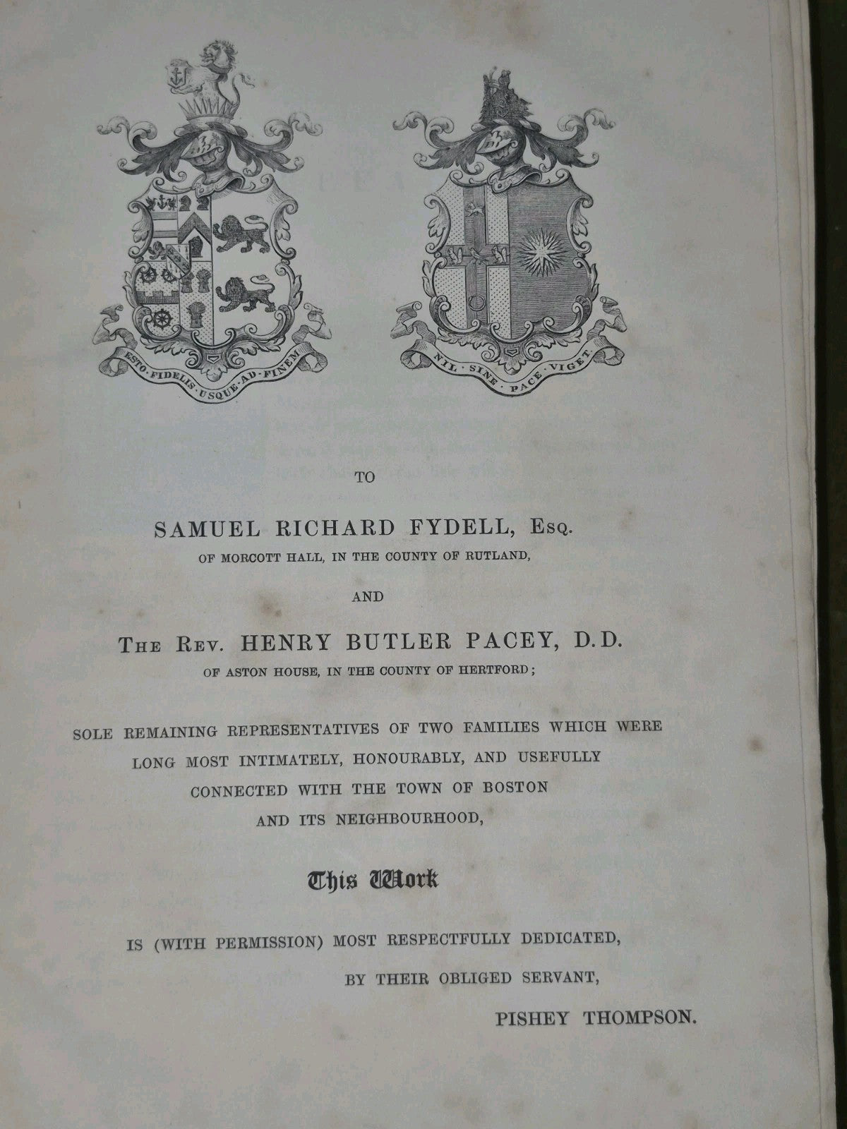 History and Antiquities of Boston 1856 Pishey Thompson Skirbeck Freiston8