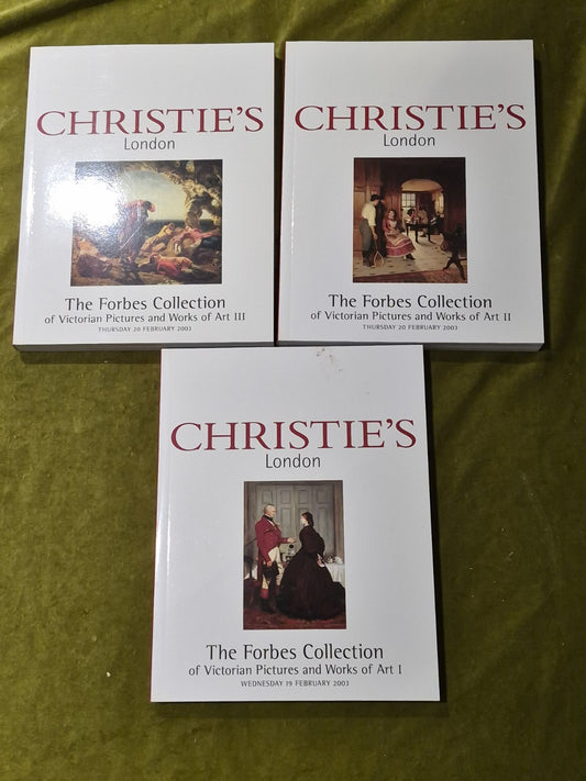 The Forbes Collection of Victorian Pictures and Works of Art. Volumes I to III1