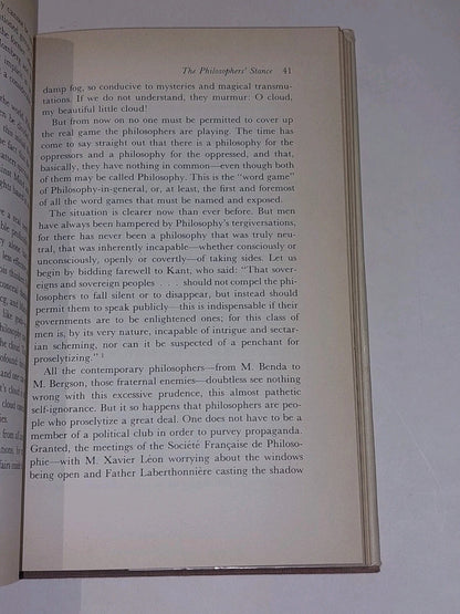 The Watchdogs: Philosophers by Paul Nizan - [Monthly Review] 1st Ed 1971 - Hb 5