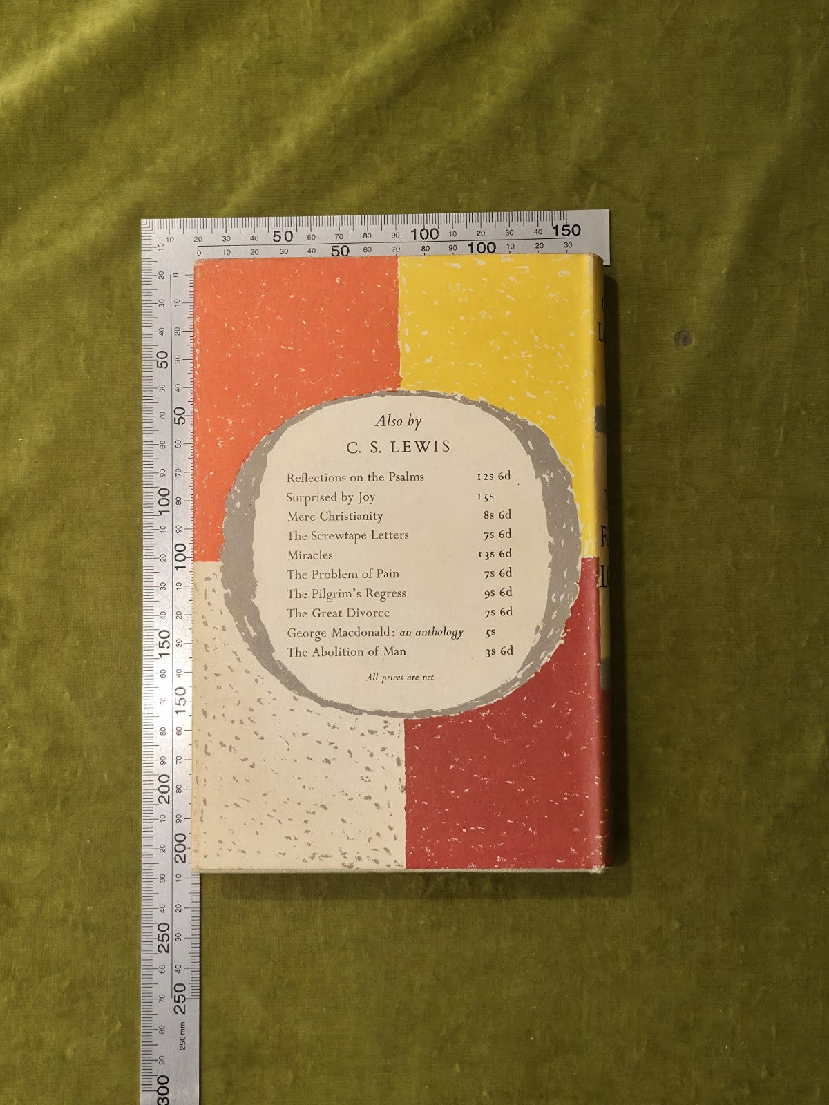 The Four Loves - C S Lewis , Geoffrey Bles , 1960 1st HB DJ1