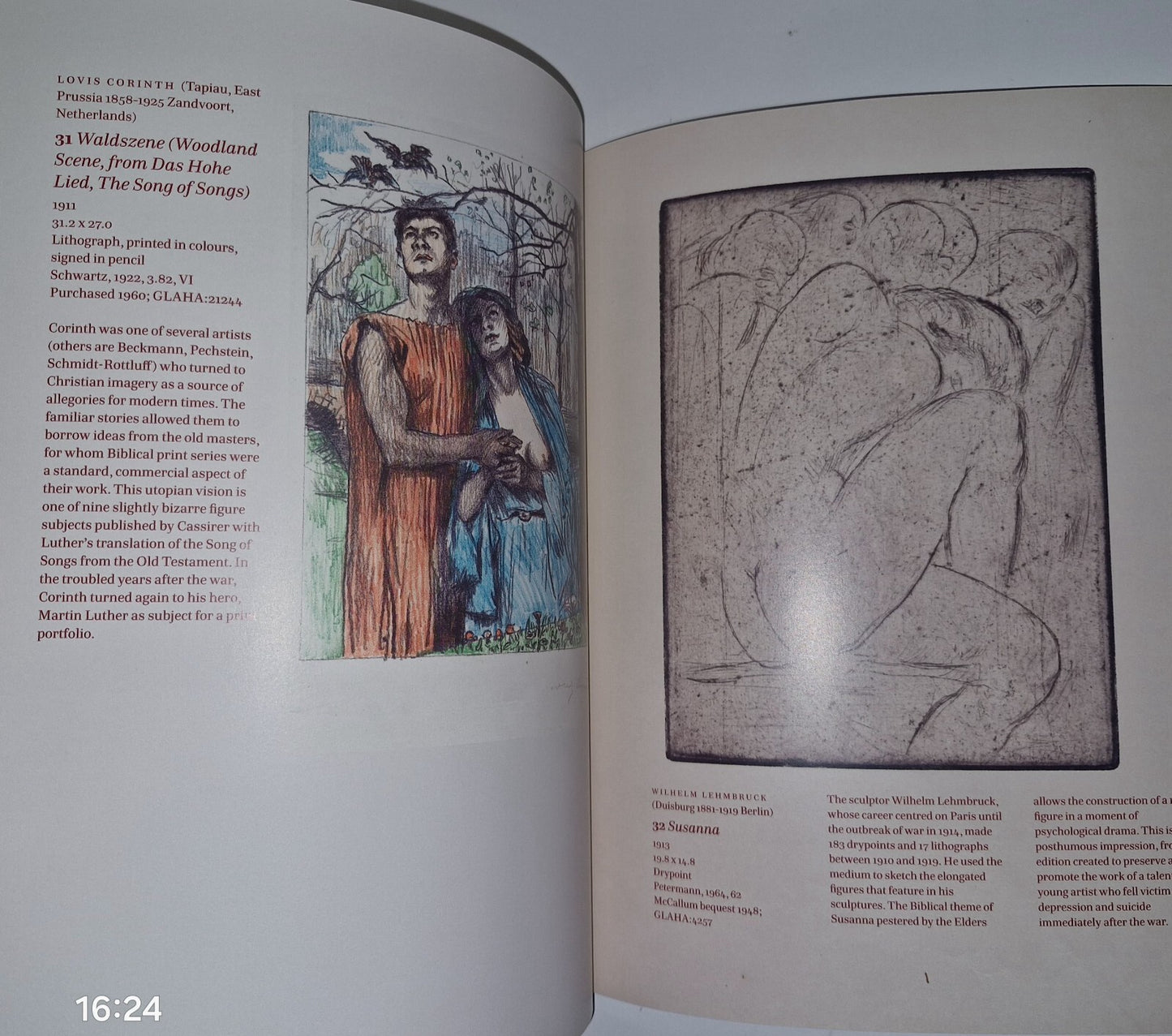 THE GERMAN REVOLUTION: EXPRESSIONIST PRINTS 2019 PAPERBACK. VGC. 6