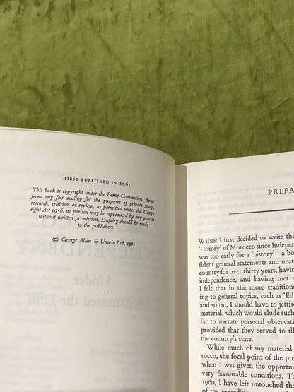 Morocco Independent Under Mohammed The Fifth  Rom Landau (1961) 1st Ed Hb Dj6