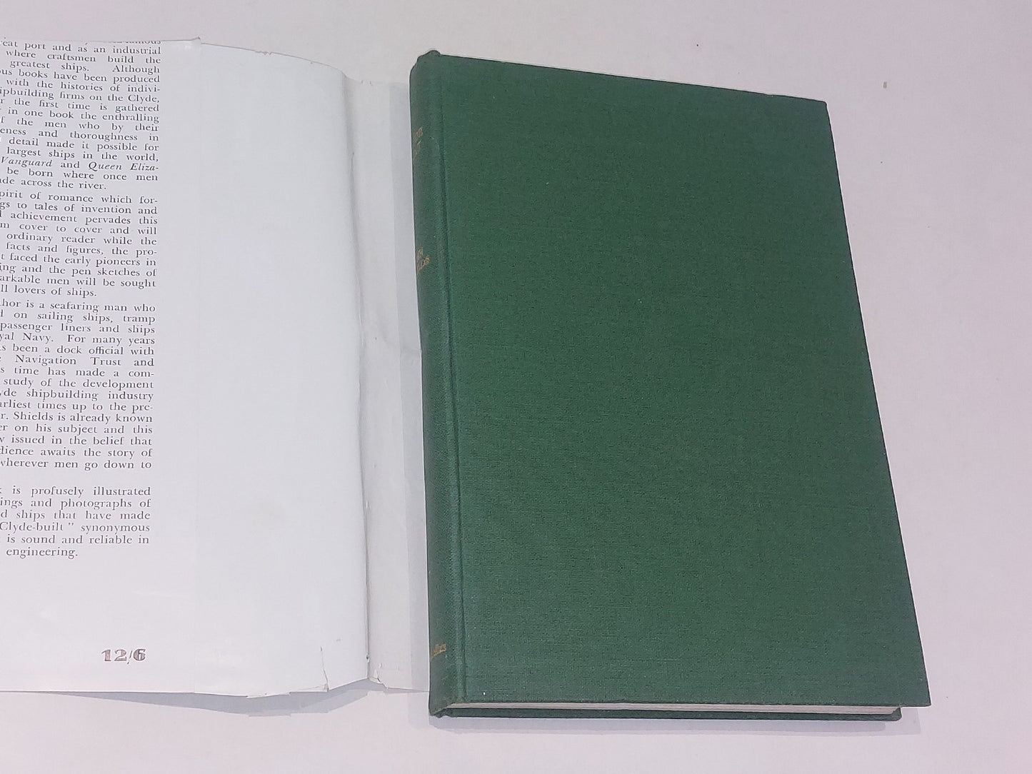 Clyde Built By John Shields [Macleallan] Hb Book With Dj3