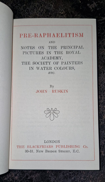 John Ruskin Blackfriars Editions 20 Volume Set Modern Painters Stones Of Venice 3