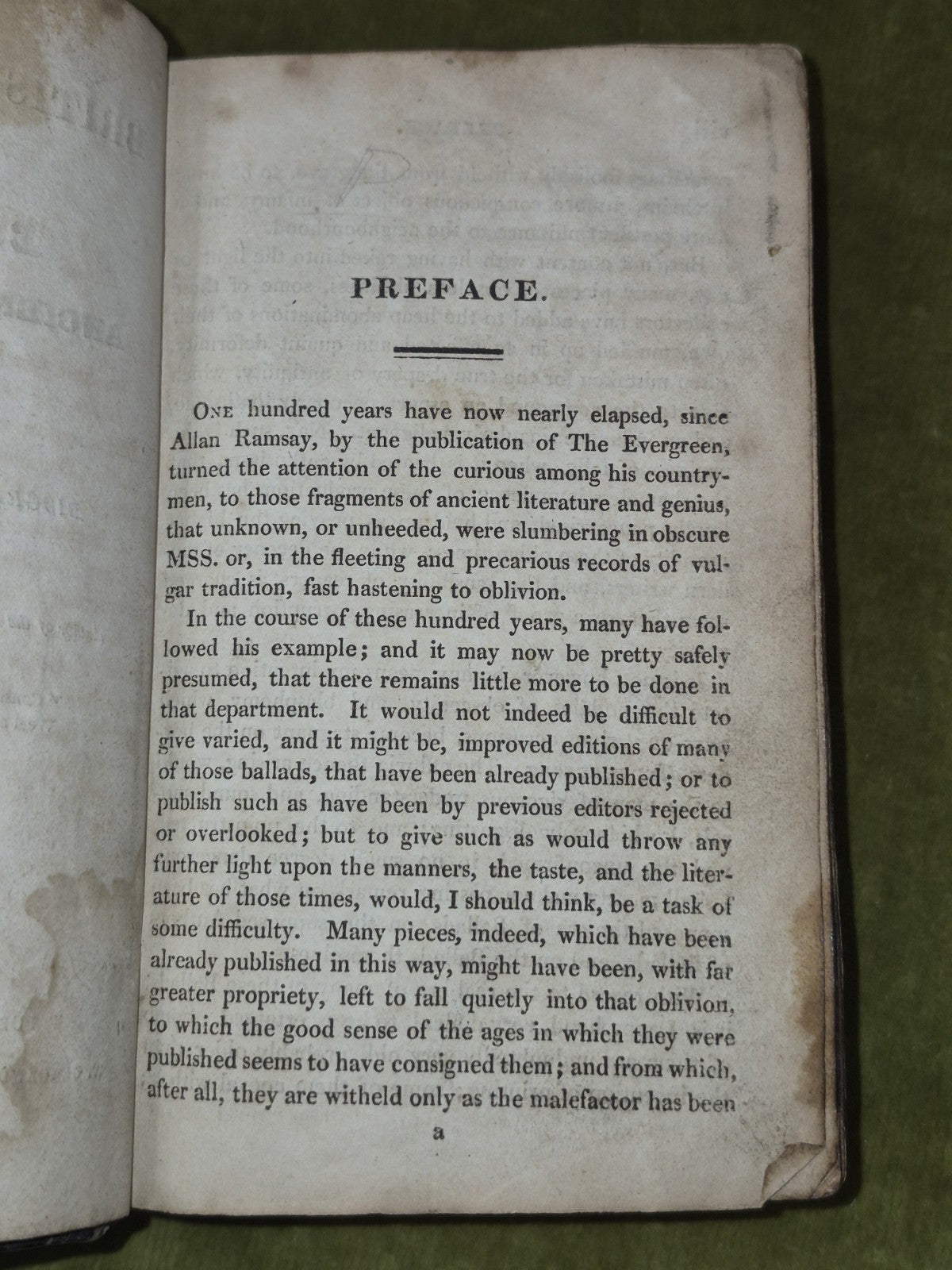 The British Minstrel John Struthers Ballads Ancient and Modern 1822 George Cowie5