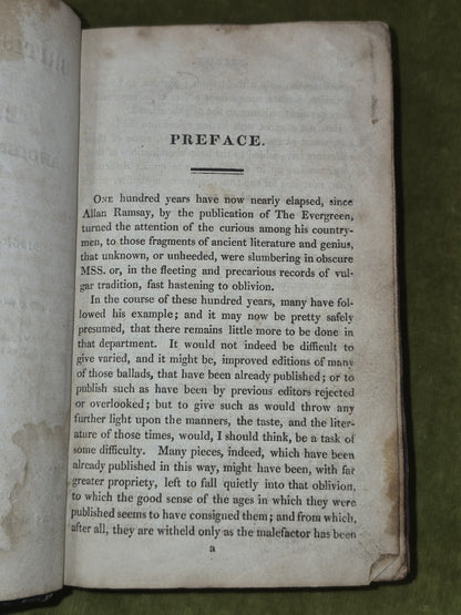 The British Minstrel John Struthers Ballads Ancient and Modern 1822 George Cowie5