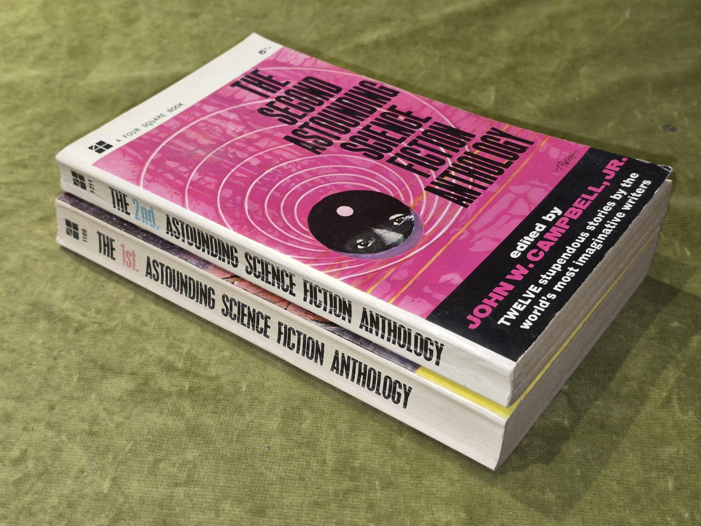 The First and Second Astounding Science Fiction Anthology  Four Square 1952 19652