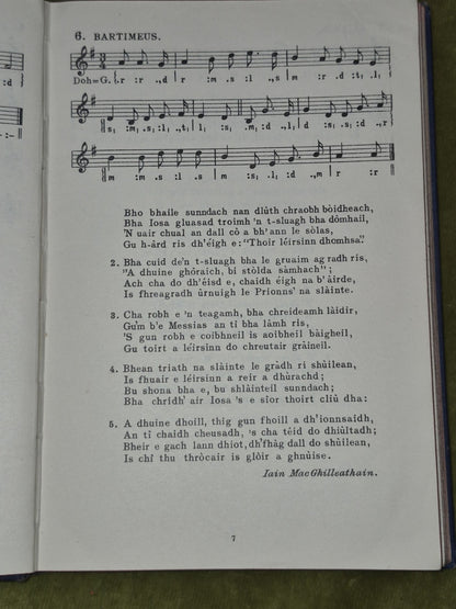 An Laoidheadair 1935 Church of Scotland SIGNED by Editor6