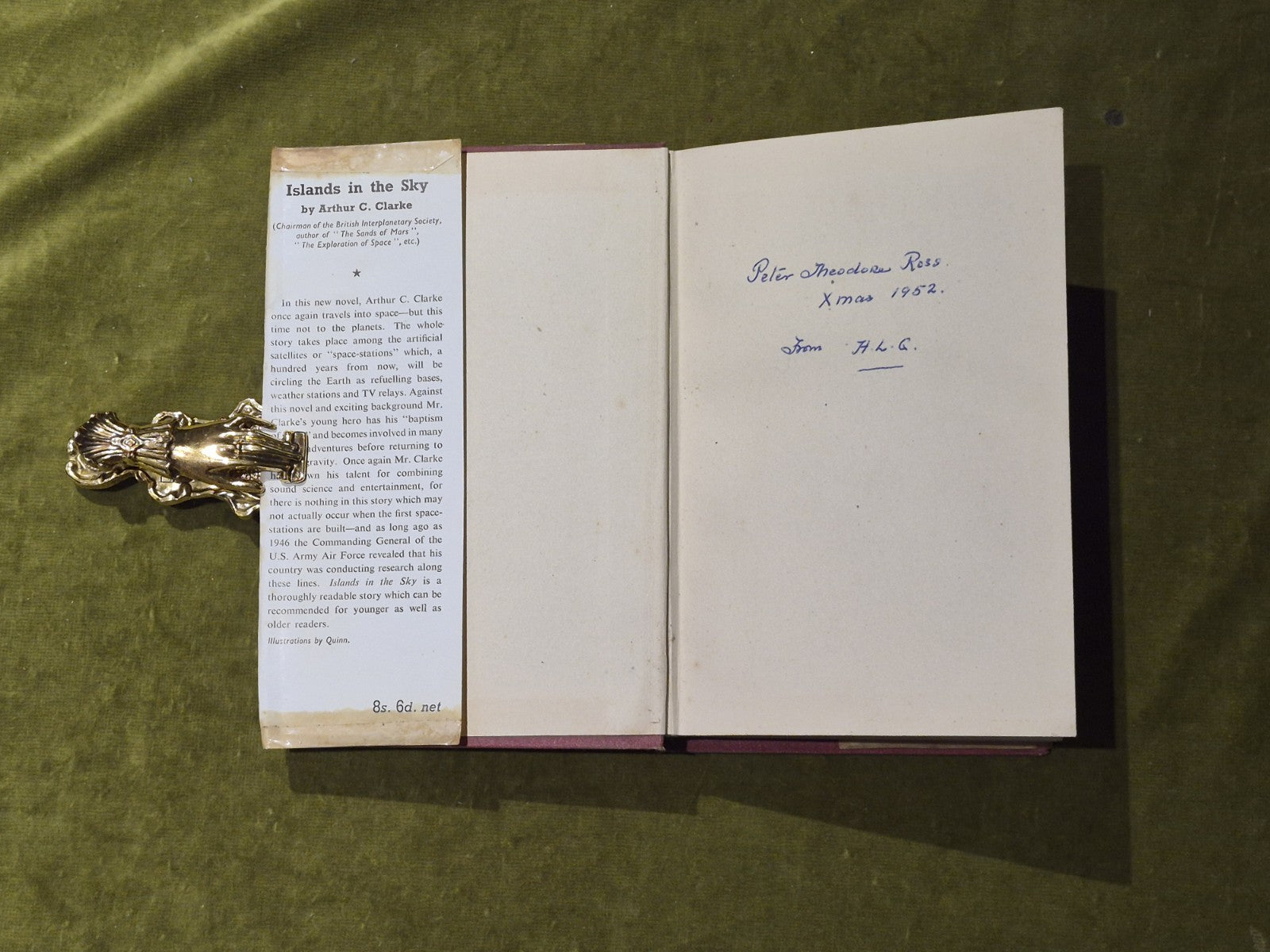 Islands in the Sky - Arthur C Clarke - 1ST EDITION WITH DUST JACKET5