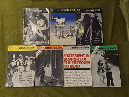 Evergreen Review - Seven Issues 1958-1963 0