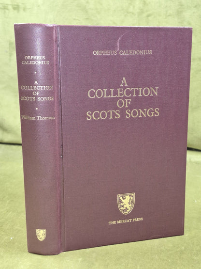 Orpheus Caledonius A Collection of Scots Songs William Thomason 1972 Facsimile0