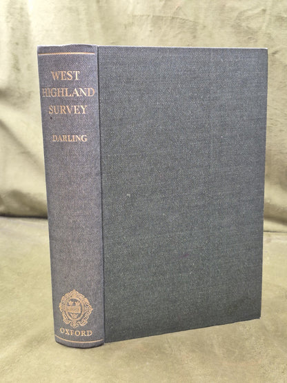 West Highland Survey First Edition Fraser Darling 1955 Oxford University Press0