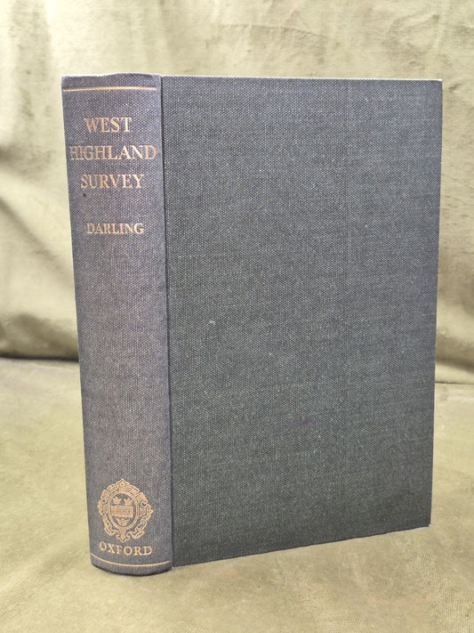 West Highland Survey First Edition Fraser Darling 1955 Oxford University Press0