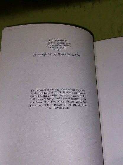The Road Past Mandalay - John Masters (1961) First Edition4