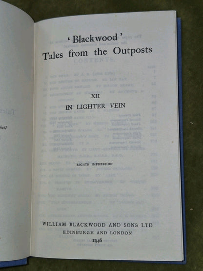 'Blackwood' Tales From The Outposts 11 Volumes Set 19335