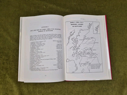 The First Freemasons Scotland's Early Lodges and their Members 1988 HC/DJ 6