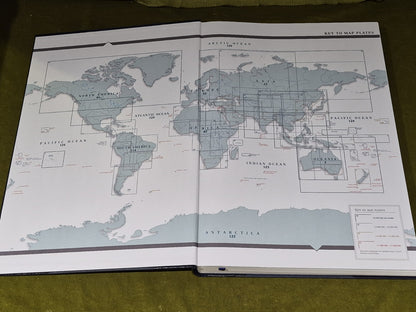 Folio Society TIMES ATLAS OF THE WORLD Leather Slipcase Illustrated 20052
