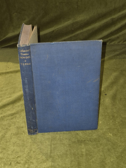 Collected Poems 1909 - 1935, T.S.Eliot, Faber & Faber, 1936 1st/2nd0