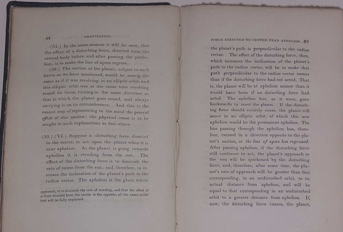 Gravitation: An Elementary Explaination.. By G. B. Airy Book (1834)8