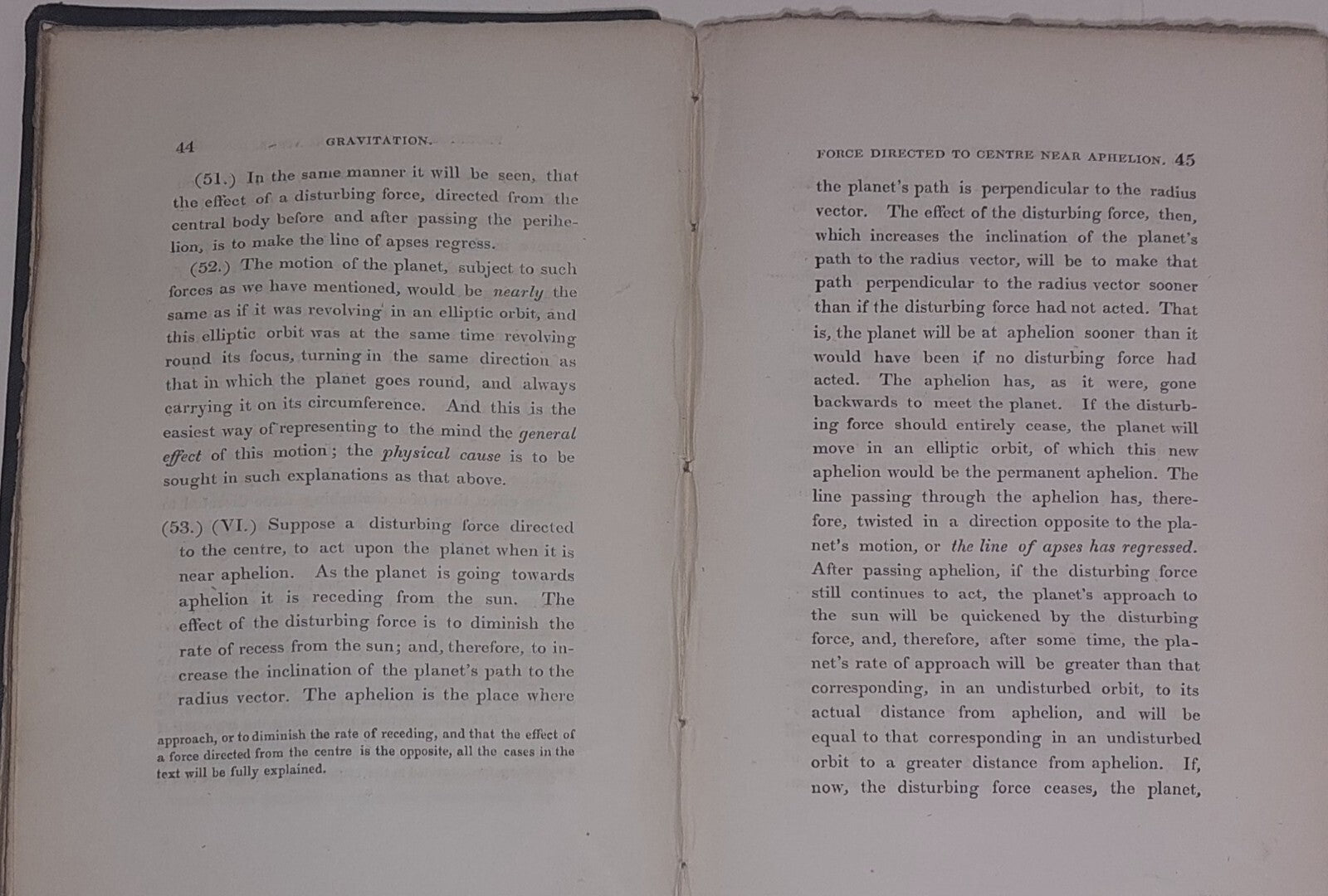 Gravitation: An Elementary Explaination.. By G. B. Airy Book (1834)8