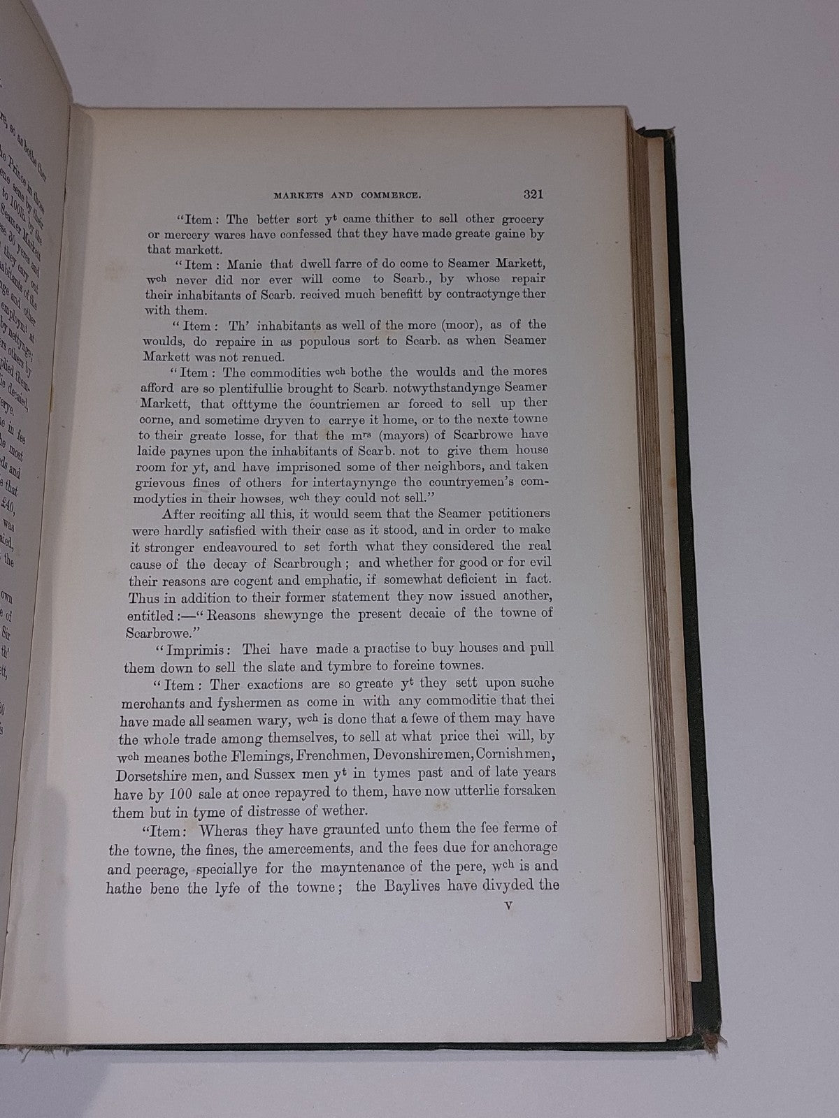 The History Of Scarbrough By Joseph Brogden Baker (1882) 1st Ed Hb Book8