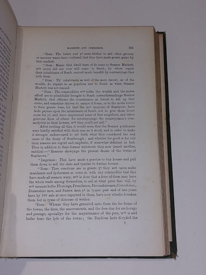 The History Of Scarbrough By Joseph Brogden Baker (1882) 1st Ed Hb Book8