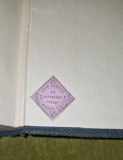 Sketches Of The History Of Glasgow By James Pagan 1847 - VGC 15