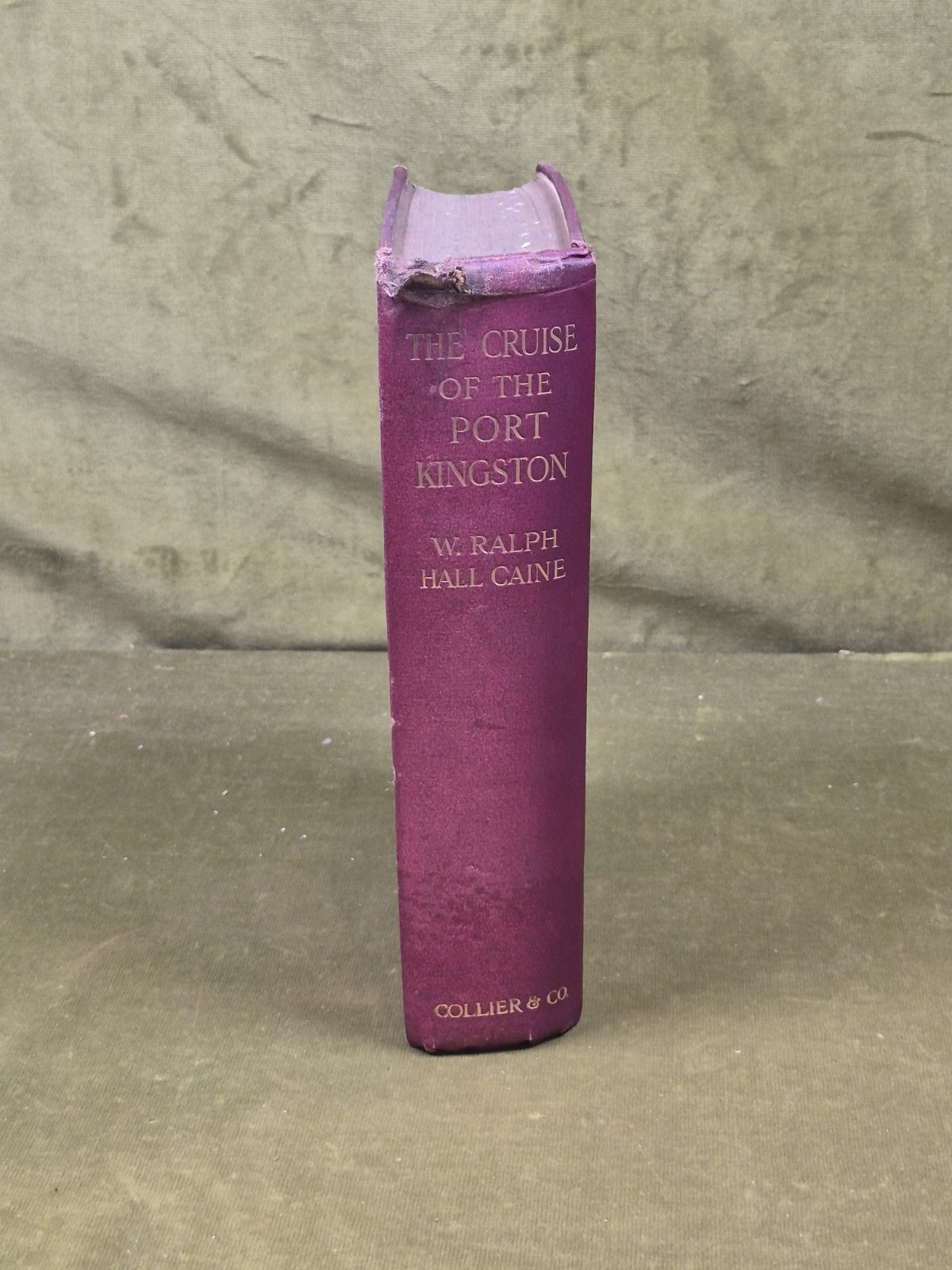 The Cruise of the Port Kingston - W. Ralph Hall Crane , Collier 1st 1908 HB2