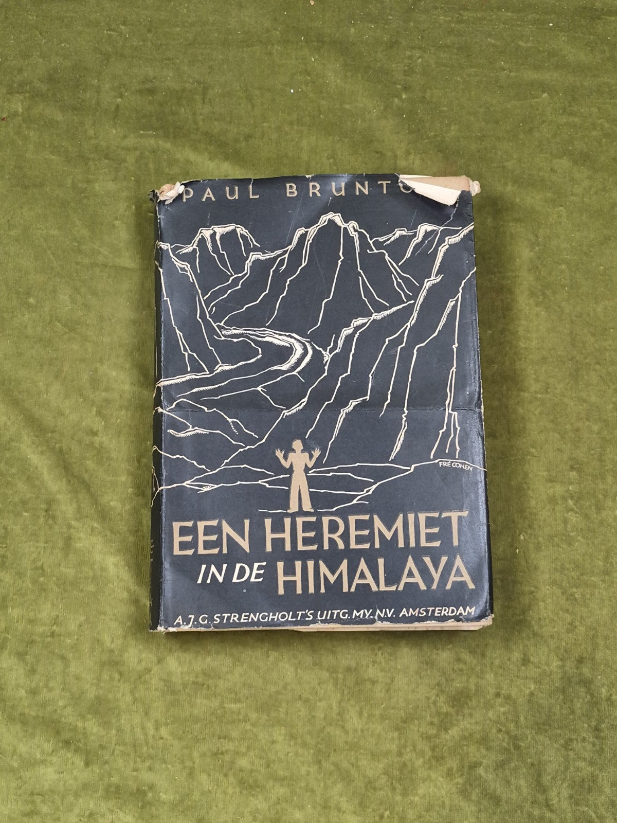 Een Heremiet in de Himalaya - Paul Brunton , A J G Strengholt HB DJ0