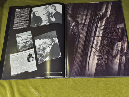 H R Giger's Biomechanics - Morpheus,  intro Harlan Ellison 1994 4th print, HB DJ6