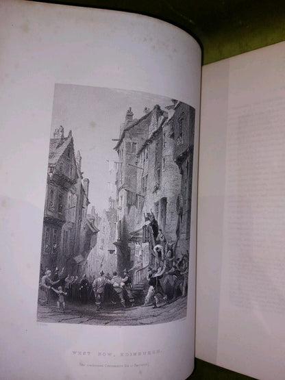 Caledonia Illustrated William Beattie Complete 2 volumes 1838 Beatties Scotland12