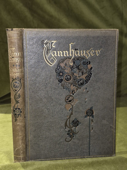 Tannhauser Willy Pogany Publisher's Deluxe Binding Roan Wagner0