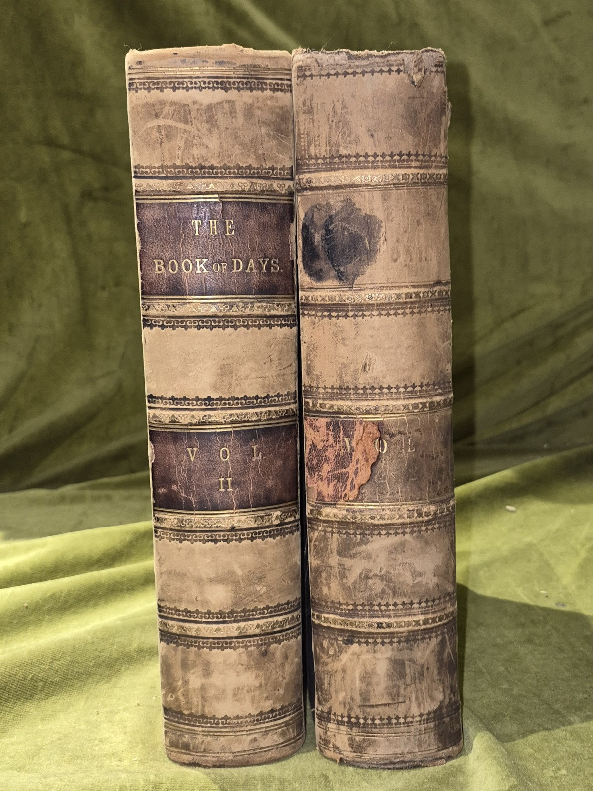 Book of Days - a Miscellany of Popular Antiquities -  Vol 1&2. 1863 1st edition 1