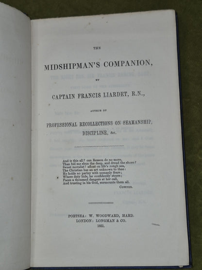 The Midshipman's Companion Captain Francis Liardet 1851 Longman & Co5
