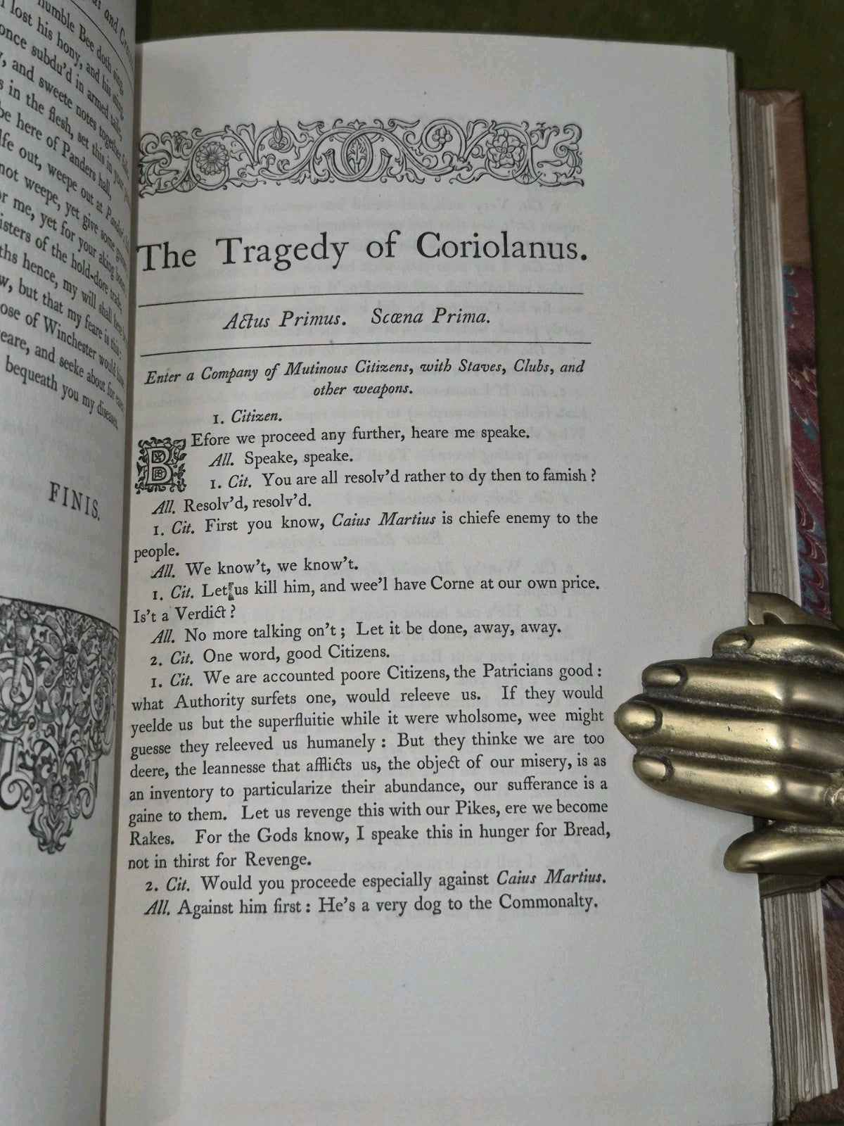 Plays of William Shakespeare Paterson Text of the First Folio c. 1880 Incomplete20