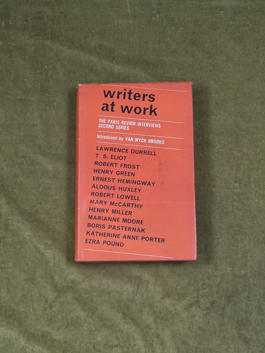Writers at Work: The Paris Review Interviews, Second Series - Brooks, Van Wyck0