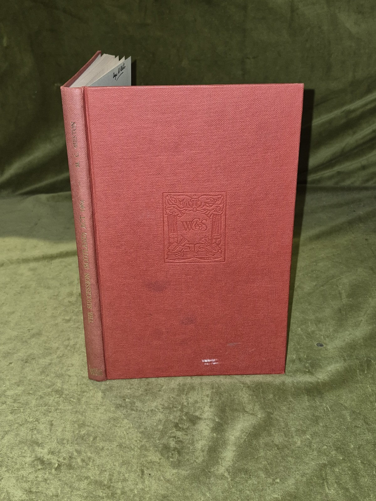 The Succession (Scotland) Act 1964 - Michael C Meston 1967 , W Green & Son0