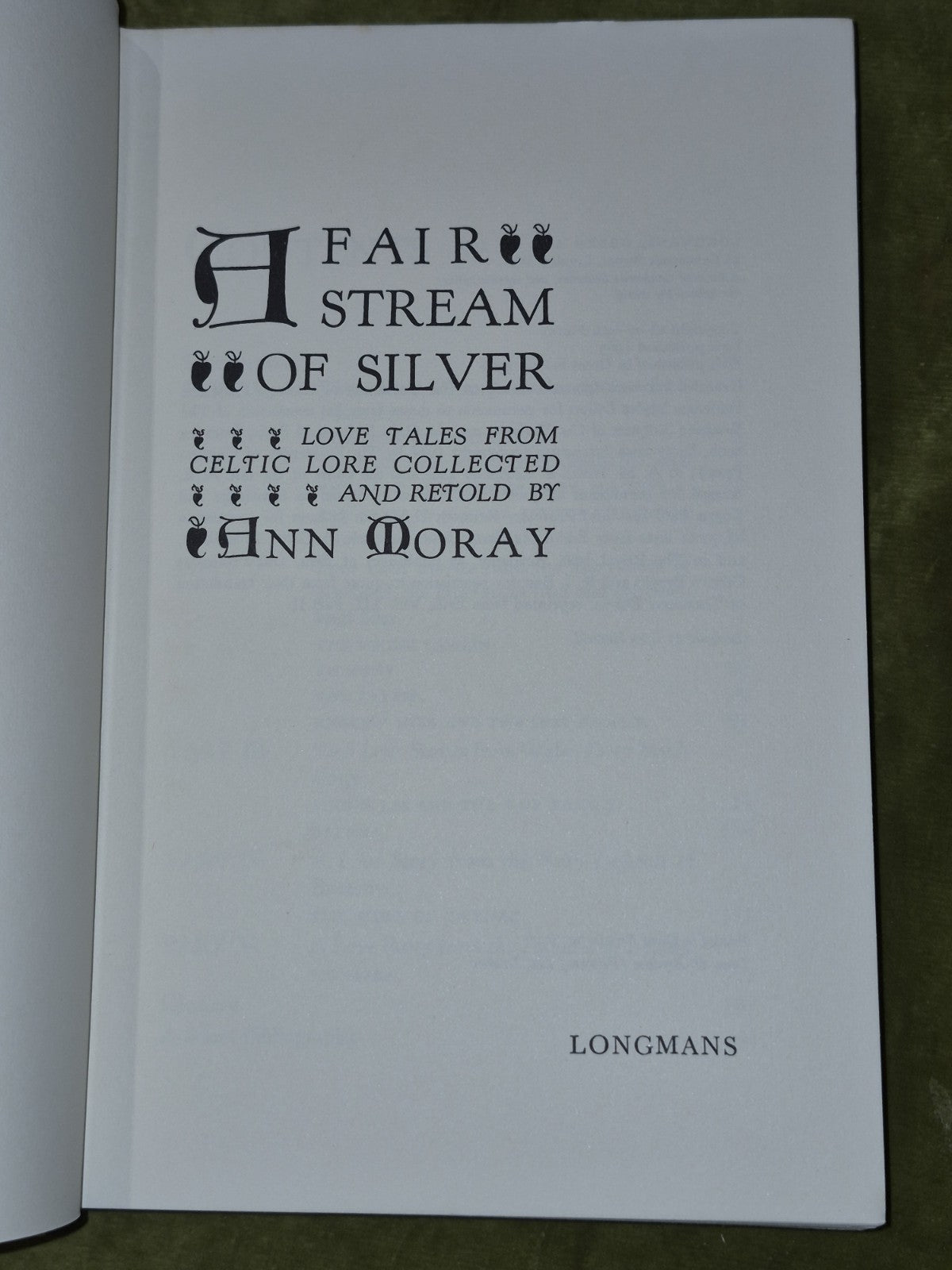 A Fair Stream of Silver Ann Moray 1966 First UK Edn. HB DJ4