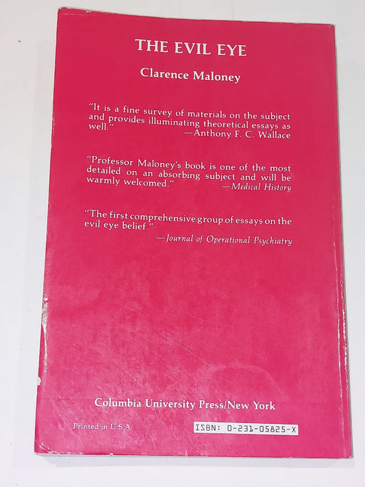 The Evil Eye edited by Clarence Maloney (1976)1