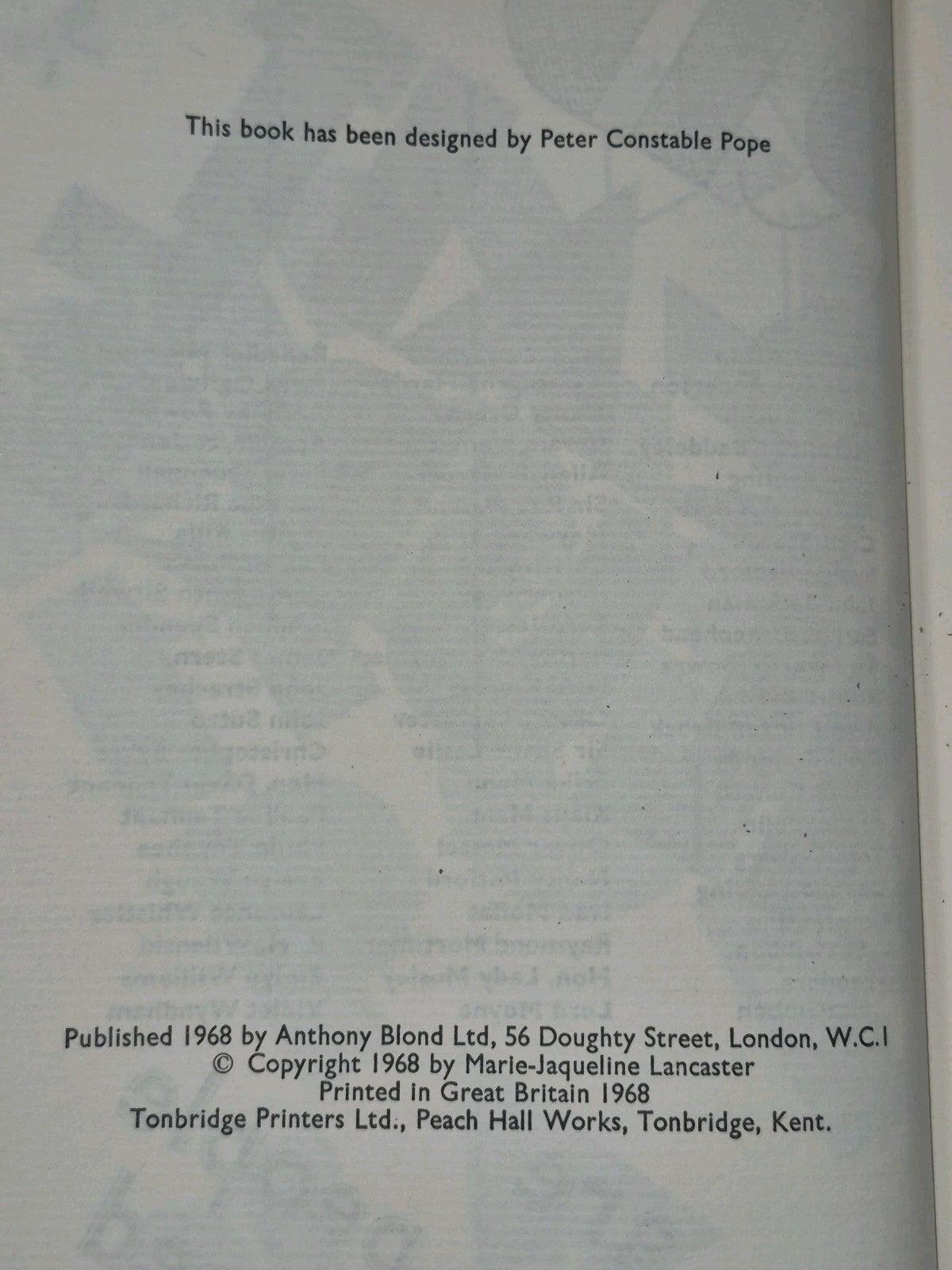 Brian Howard Portrait of a Failure 1968 First Edition Dustjacket Anthony Blond8