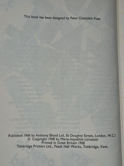 Brian Howard Portrait of a Failure 1968 First Edition Dustjacket Anthony Blond8