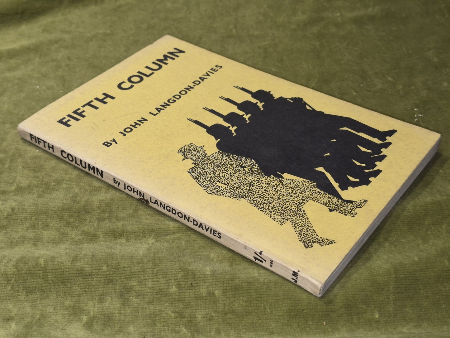 Fifth Column John Langdon-Davies John Murray 1940 First Edition1